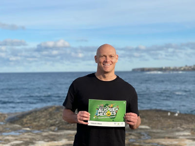 Aussie Hero Sticker Collection Book